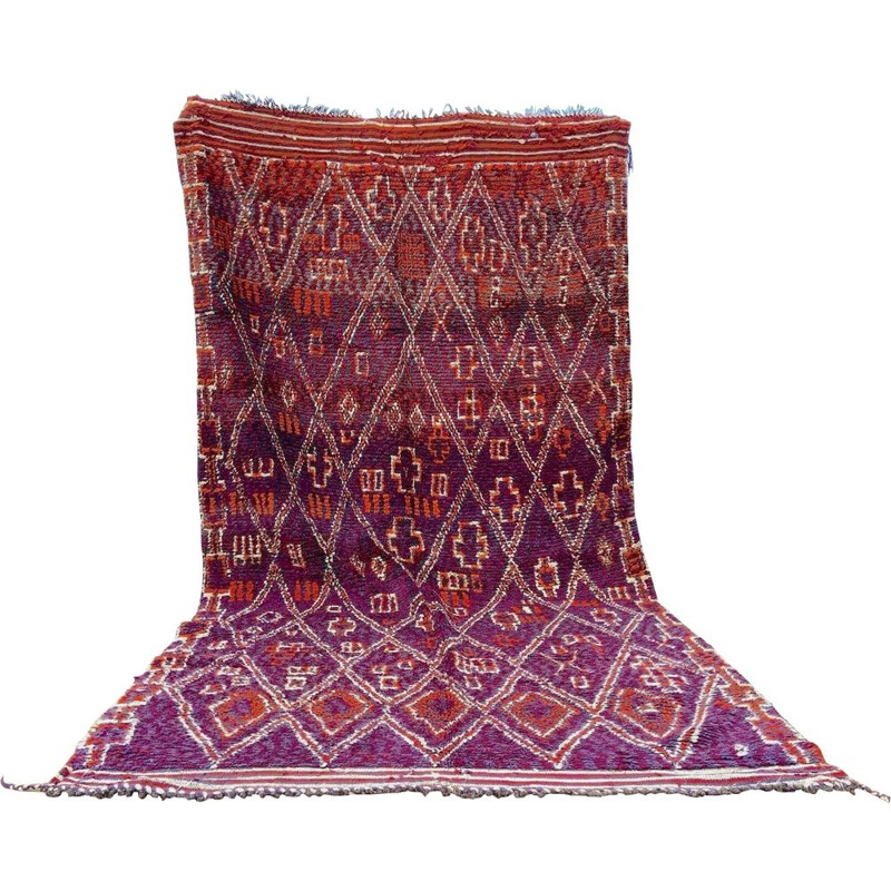 Vintage Berber talsint carpet