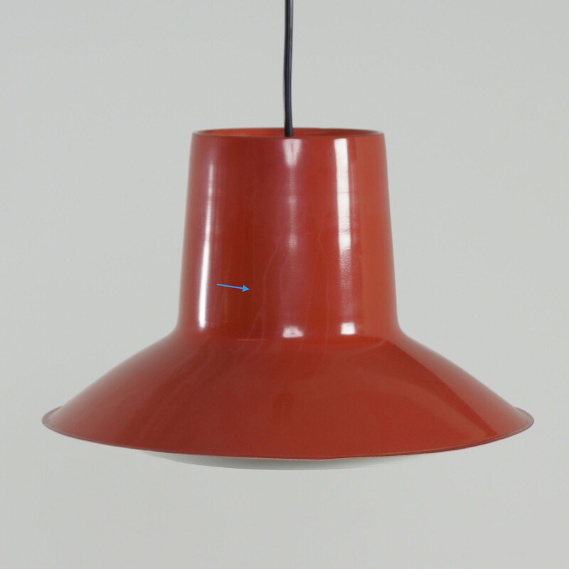 Vintage Auditorie 2 Hanging Lamp by Svend Middelboe for Nordisk Solar,Danish 1960s