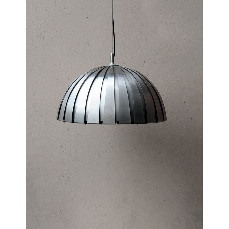 Vintage Suspension lamp Calotta martinelli 1970