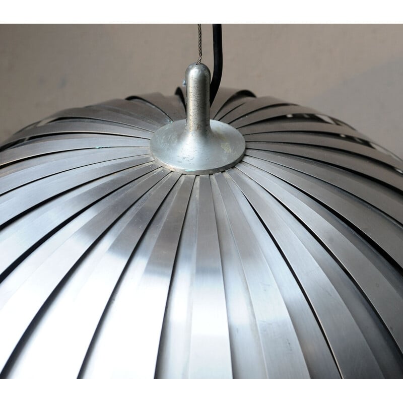 Vintage Suspension lamp Calotta martinelli 1970