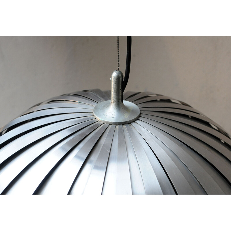 Vintage Suspension lamp Calotta martinelli 1970