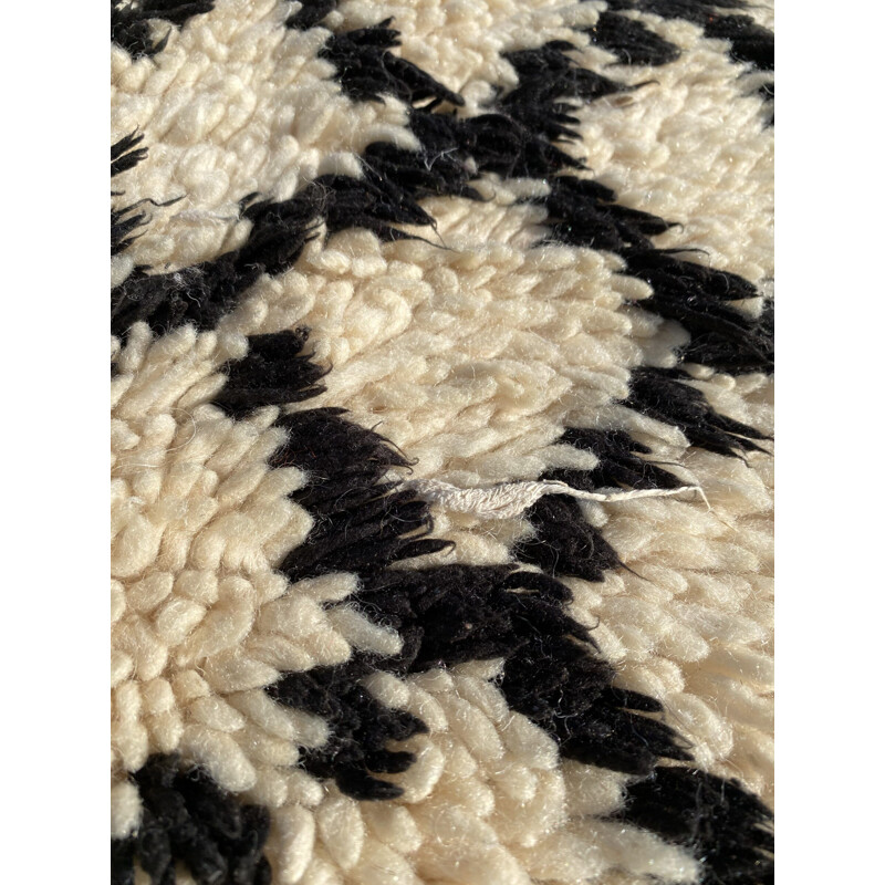 Tapis vintage berbere couloir Beni Ouarain