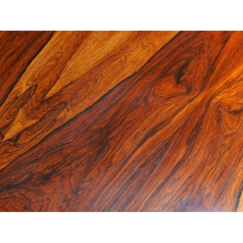 Coffee table in rosewood - 60