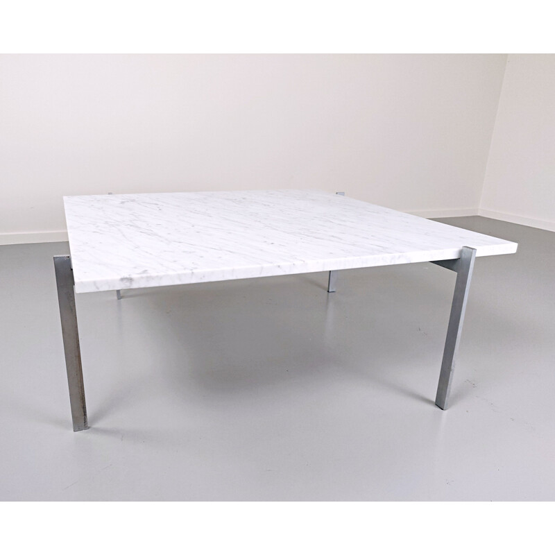 Vintage coffee table "PK61" by Poul Kjaerholm