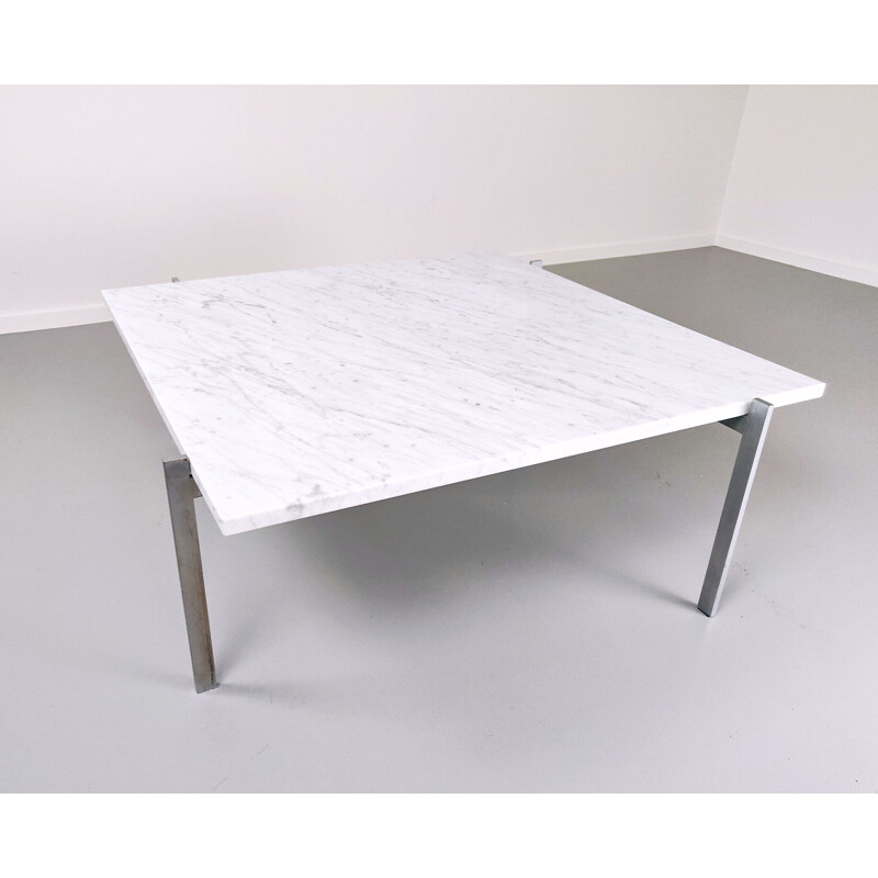 Vintage coffee table "PK61" by Poul Kjaerholm