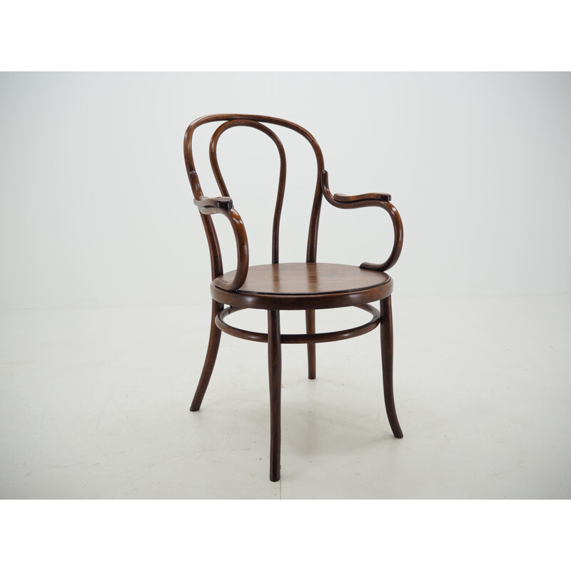 Silla de bistro vintage Thonet nr.18, Austria 1900