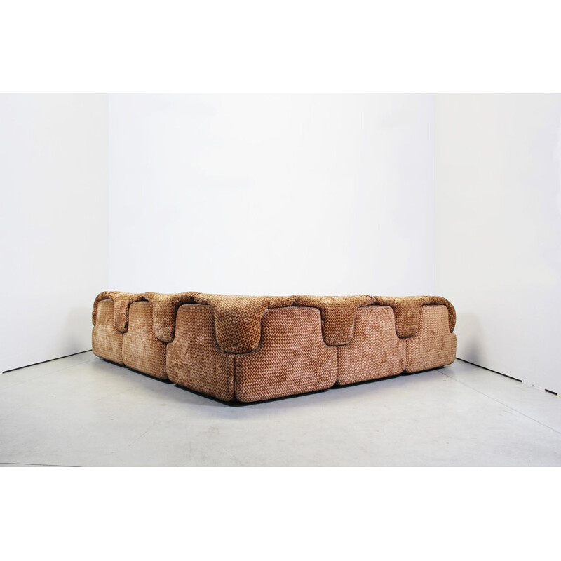 Vintage Confidential 5-seater sofa & armchair, Alberto Rosselli for Saporiti