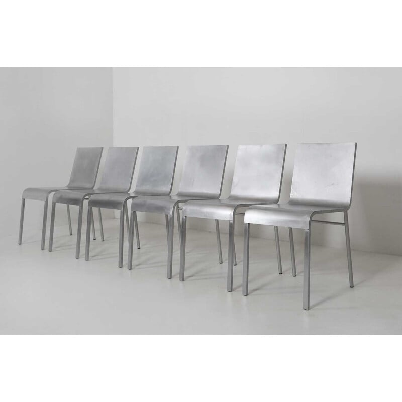 Set of 6 vintage chairs CN II by Maarten Van Severen 1992