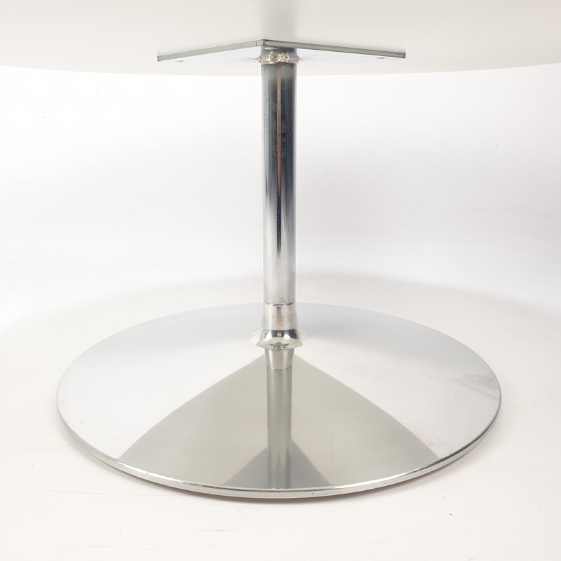 Vintage Round Coffee Table by Pierre Paulin for Artifort, 1990s