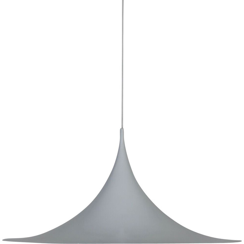 Vintage white pendant lamp by Bonderup and Thorup for Fog Morup, 1960