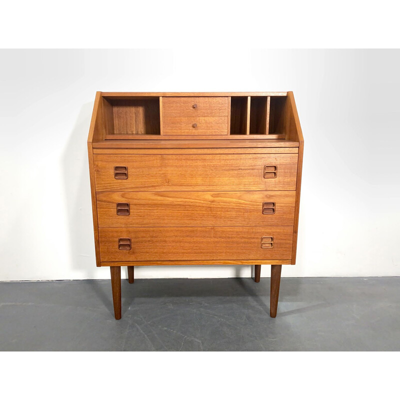 Mid Century Teak Secretary Denmark 1960s