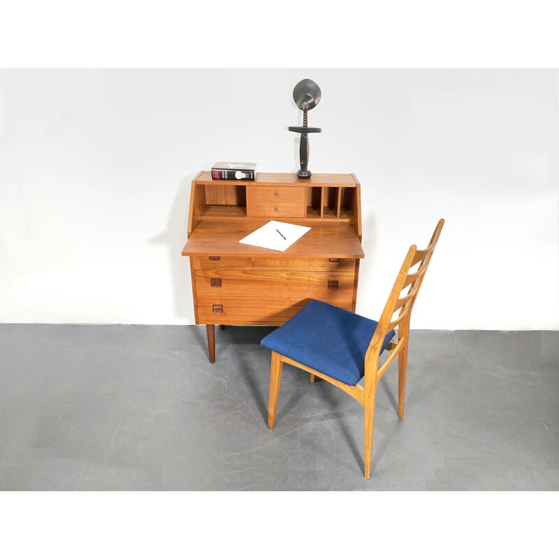 Mid Century Teak Secretary Denmark 1960s