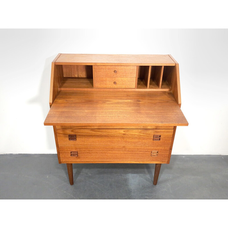 Mid Century Teak Secretary Denmark 1960s