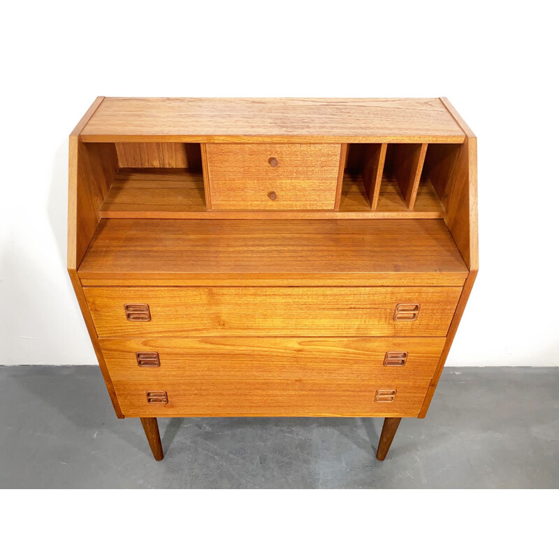 Mid Century Teak Secretary Denmark 1960s