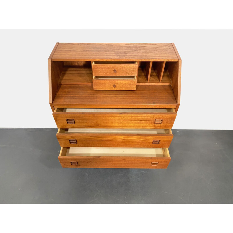 Mid Century Teak Secretary Denmark 1960s