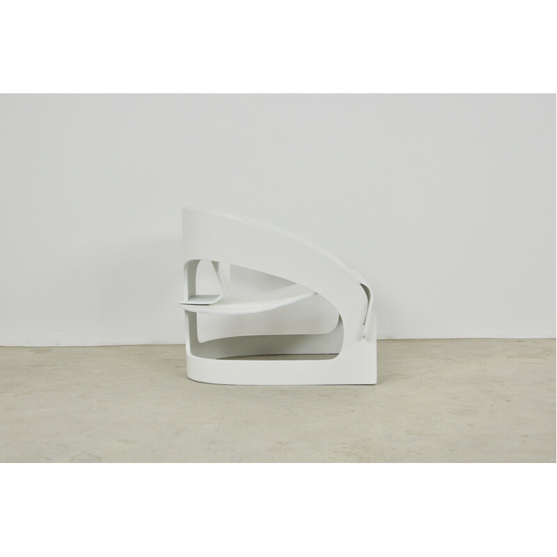 Vintage Model 4801 Easy Chair by Joe Colombo for Kartell, 1960s