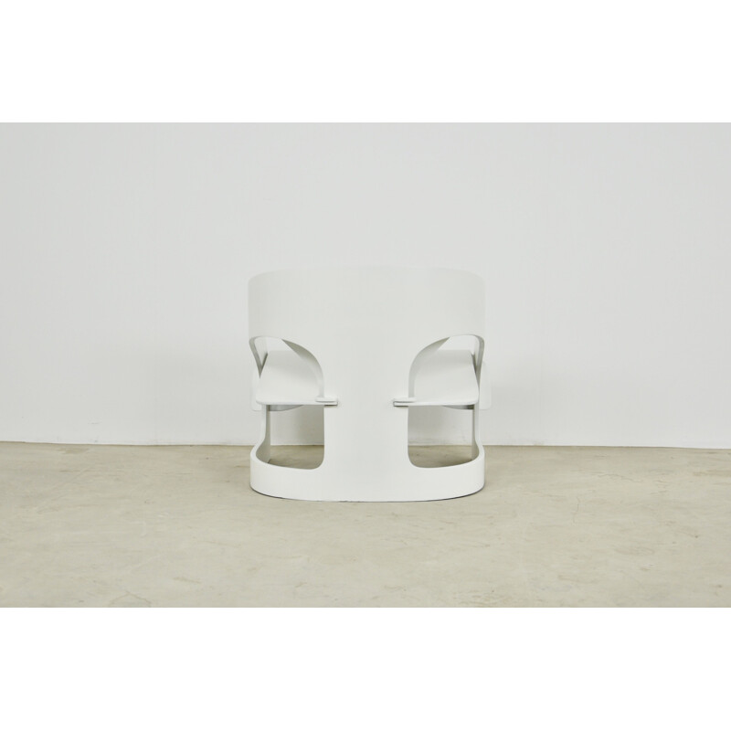 Vintage Model 4801 Easy Chair by Joe Colombo for Kartell, 1960s