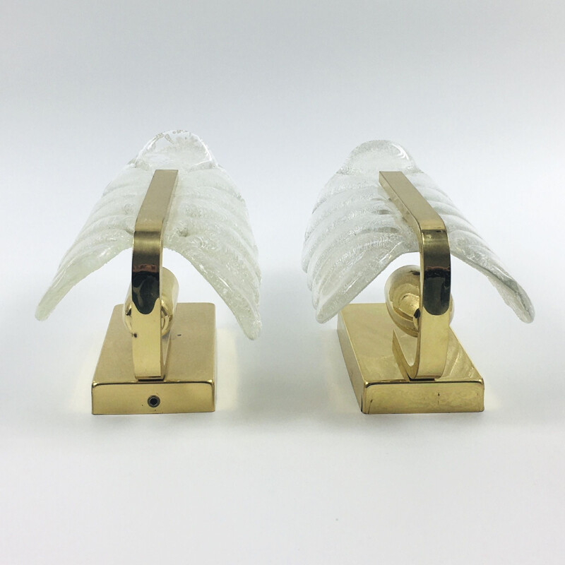 Pair of Vintage Sconces by Carl Fagerlund for JSB, 1960s