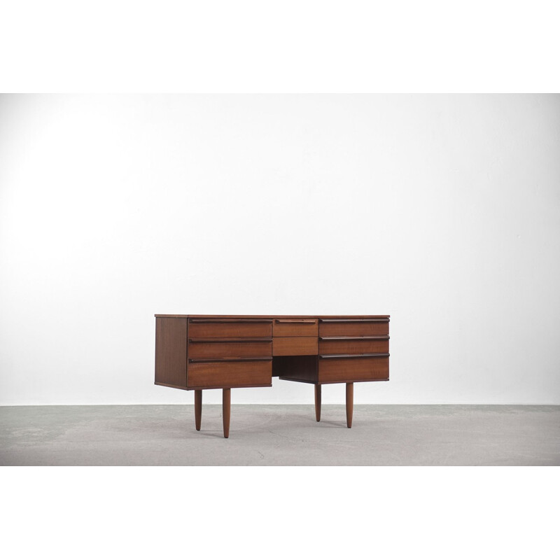 Scrivania vintage in teak di Avalon Danish 1960