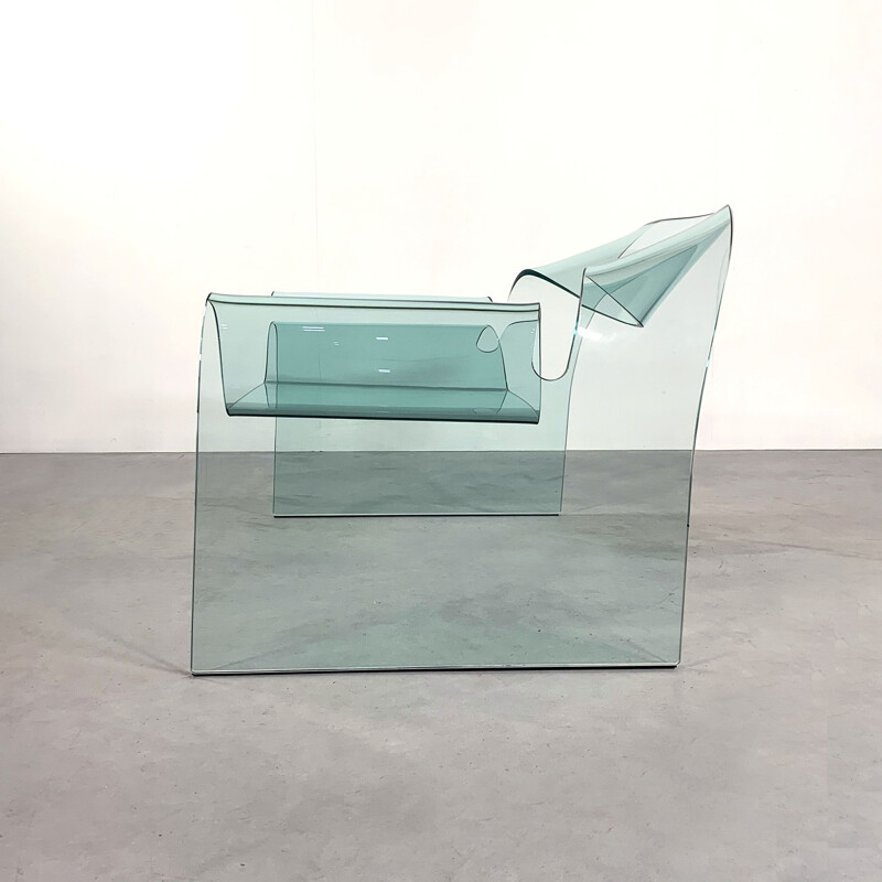 Vintage Ghost Chair by Cini Boeri for Fiam, 1990s