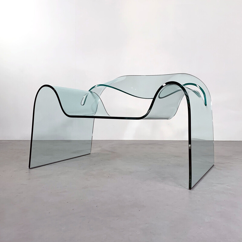 Vintage Ghost Chair by Cini Boeri for Fiam, 1990s