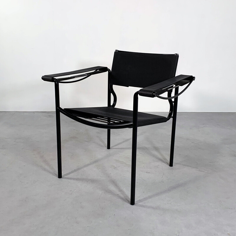 Vintage Leather Armchair by G. Belotti for Alias, 1980s