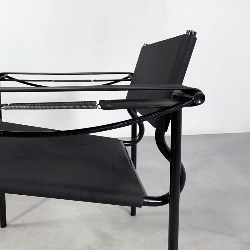 Vintage Leather Armchair by G. Belotti for Alias, 1980s