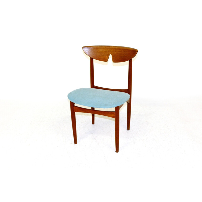 Set of 4 vintage teak chairs, Denmark, 1960