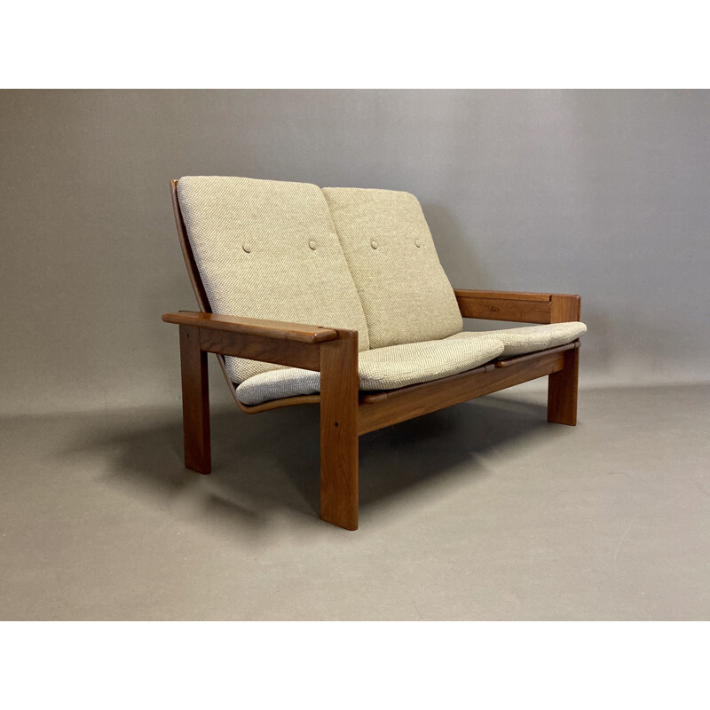 Canapé vintage  2 places scandinave 1960