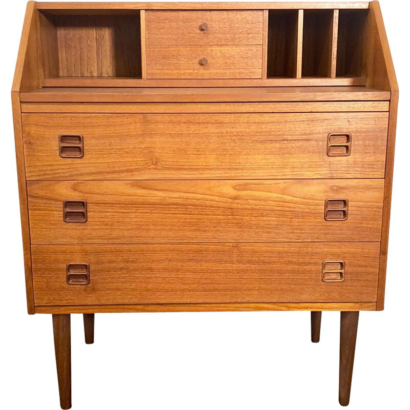 Mid Century Teak Secretary Denmark 1960s