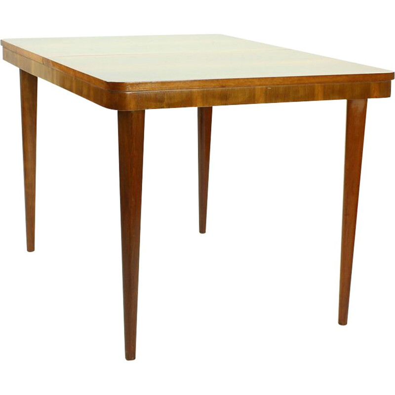 Large vintage Extendable Dining Table By Cesky Nabytok, Czechoslovakia 1960s