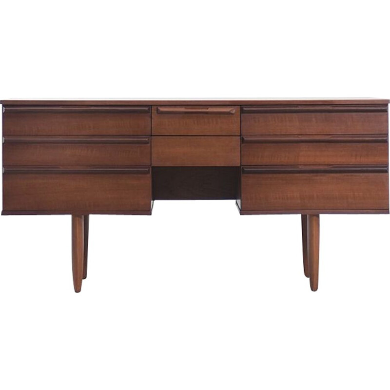 Vintage teak bureau van Avalon Deens 1960