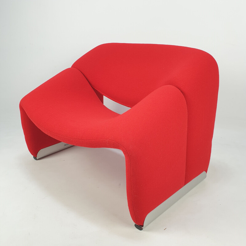 Vintage Model F598 Groovy Lounge Chair by Pierre Paulin for Artifort, 1980s