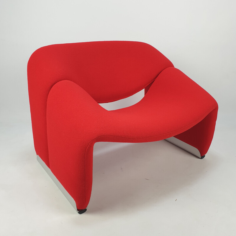 Vintage Model F598 Groovy Lounge Chair by Pierre Paulin for Artifort, 1980s