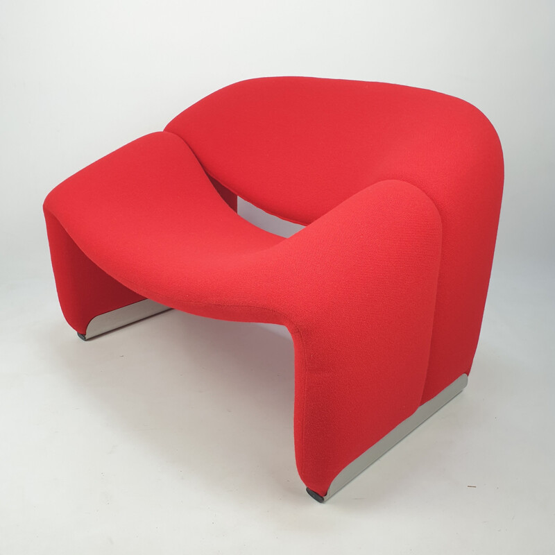 Vintage Model F598 Groovy Lounge Chair by Pierre Paulin for Artifort, 1980s