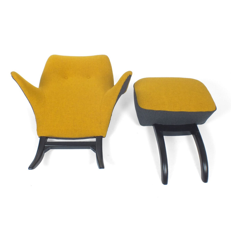 Vintage Pinguïn chair by Theo Ruth for Artifort 1953