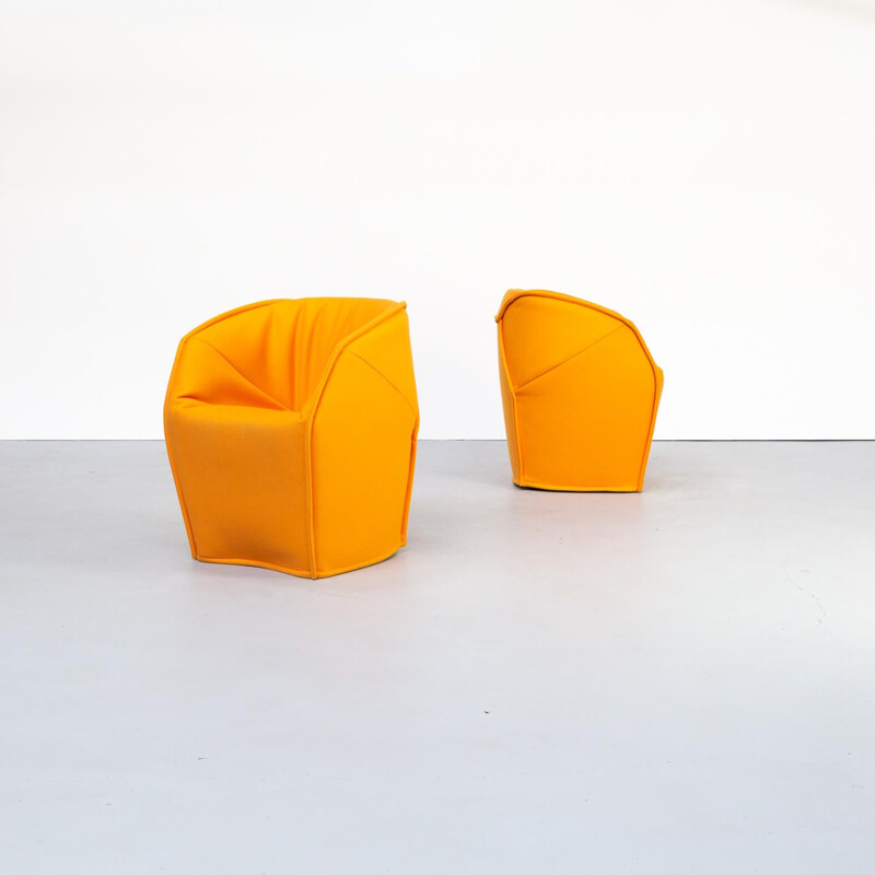 Pareja de sillones vintage "m.a.s.s.a.s." para Moroso Patricia Urquiola