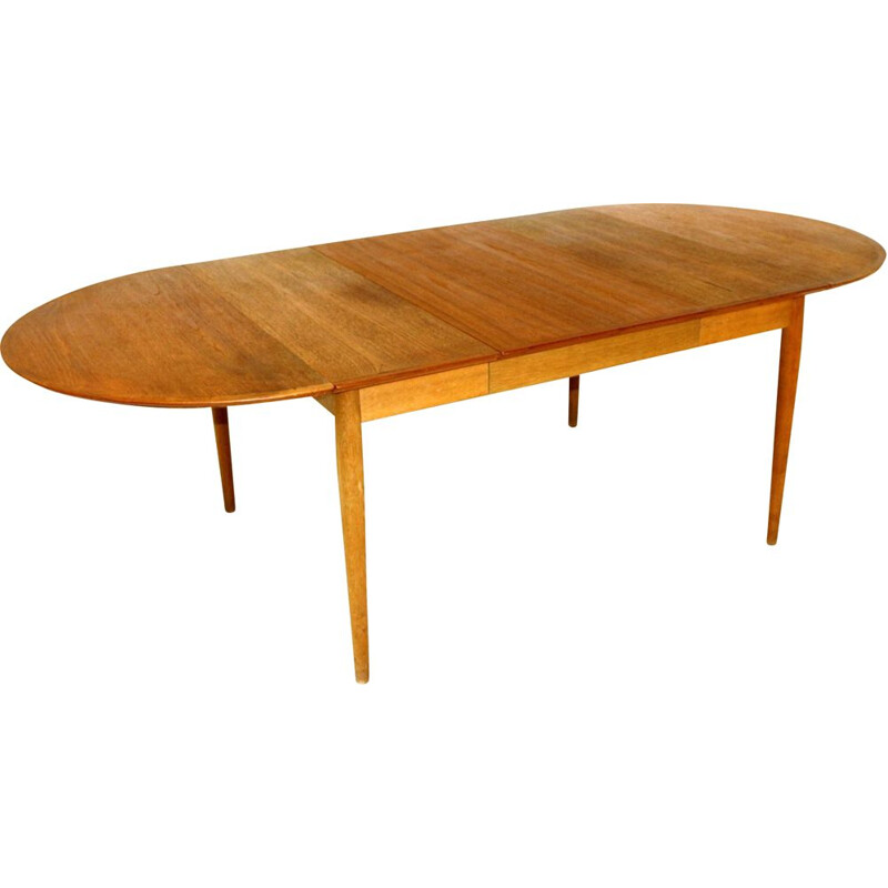 Mesa de comedor sueca vintage 1960