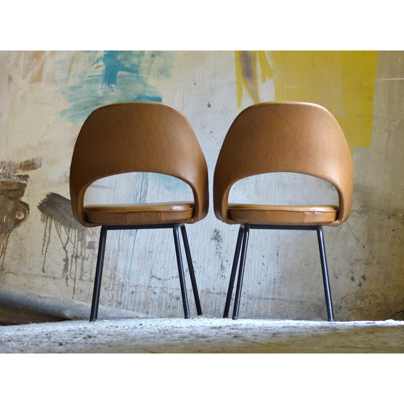 Paire de chaises "Conférence", Eero SAARINEN - 1960