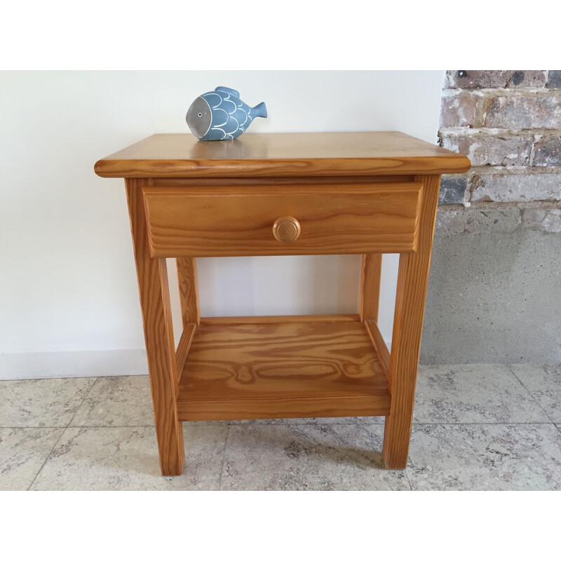 Small Vintage Bedside cabinet 1980