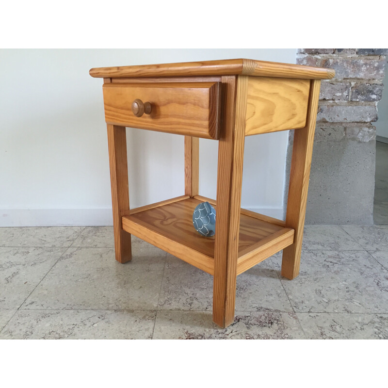 Small Vintage Bedside cabinet 1980