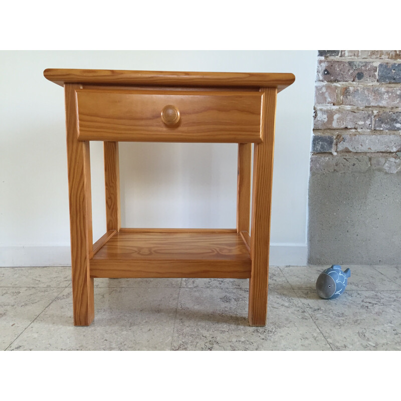 Small Vintage Bedside cabinet 1980