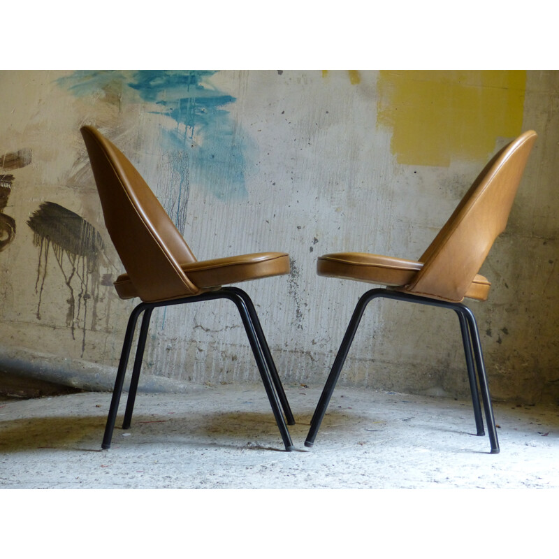 Paire de chaises "Conférence", Eero SAARINEN - 1960