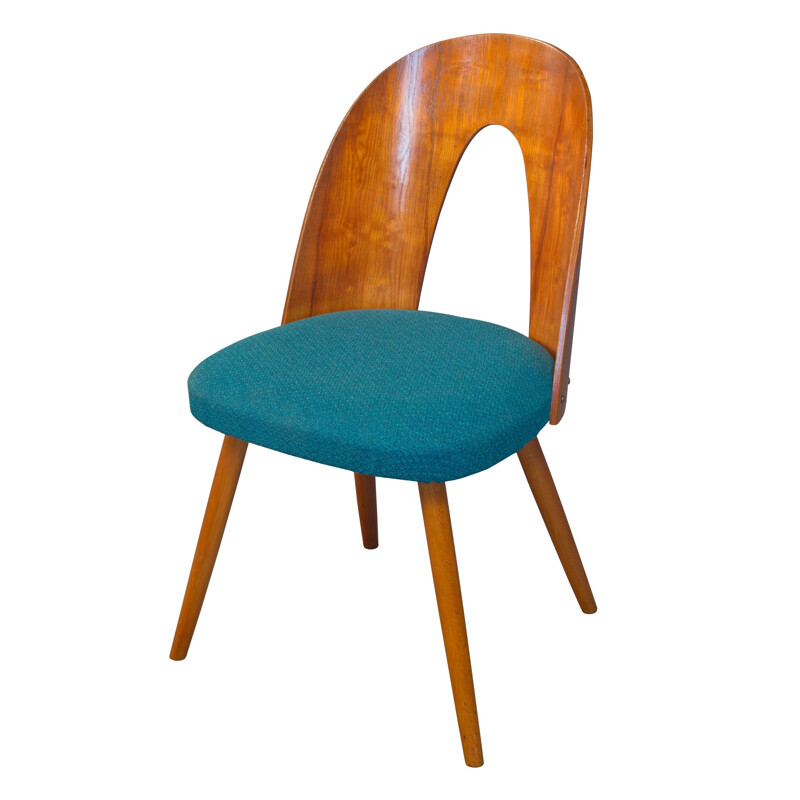 Mid Century Dining Chair by Antonin Suman for Mier Topolcany Factory Czechoslovakia