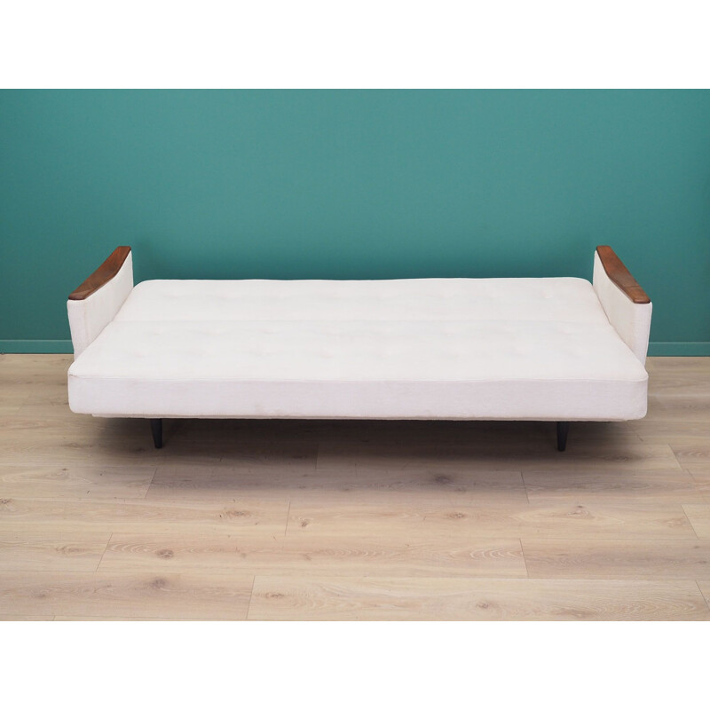 Vintage Foldable sofa ecru, Danish 1960s