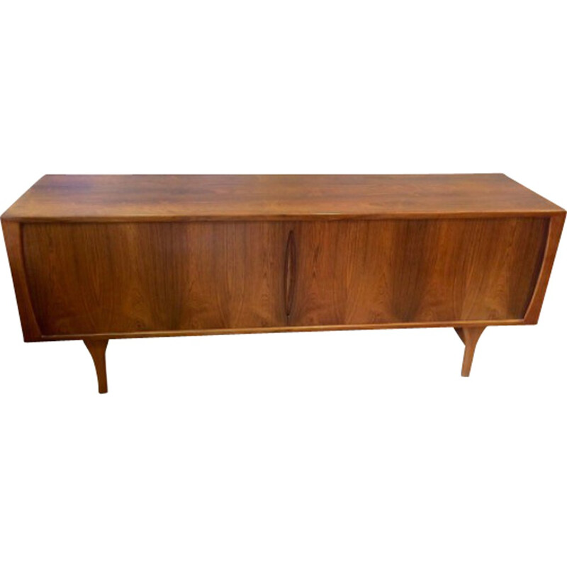 Bruno Hansen Scandinavian sideboard in rosewood and oak, Henning KJAERNULF - 1960s