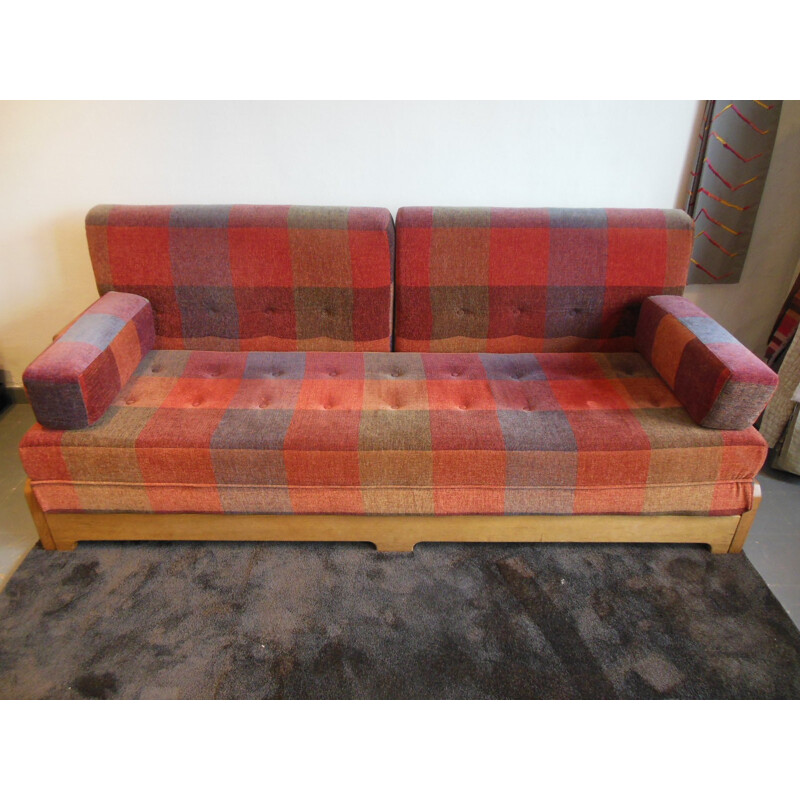 Daybed vintage, and GUILLERME CHAMBRON - 70