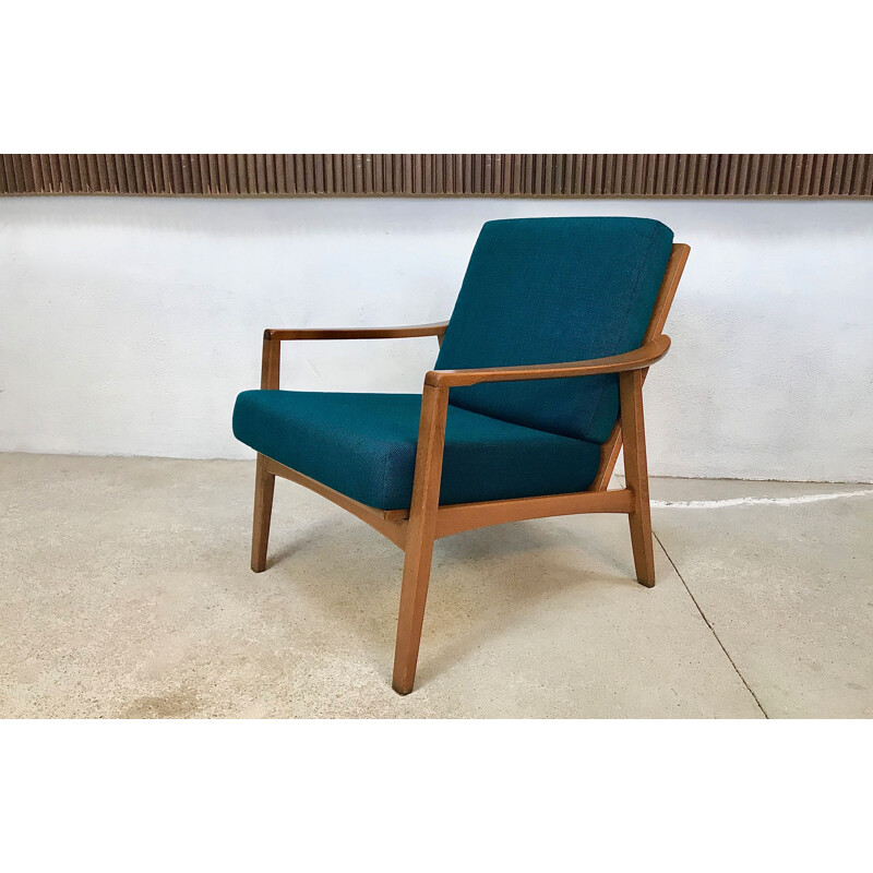 Vintage Lounge Chair German 1950s