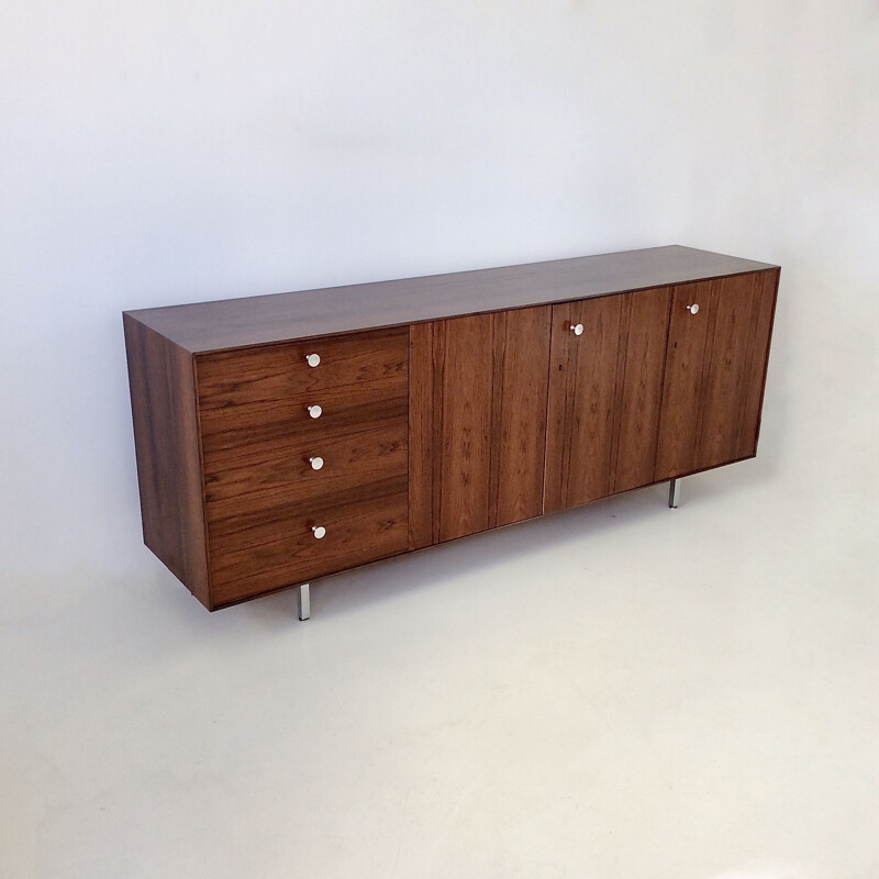 Vintage rosewood sideboard for Herman Miller, Georges Nelson's USA 1950