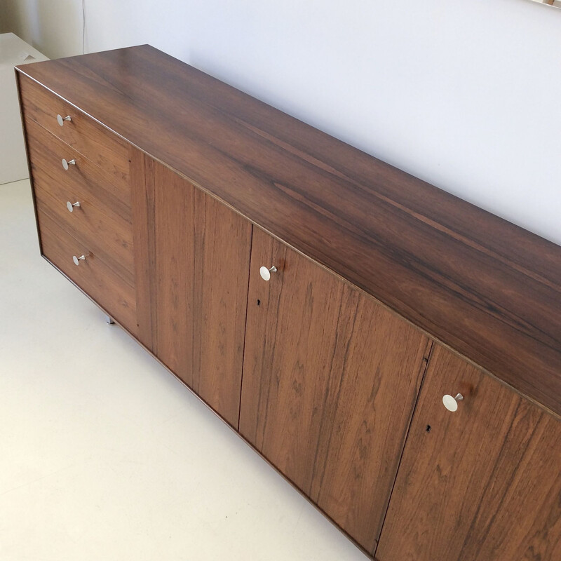 Vintage rosewood sideboard for Herman Miller, Georges Nelson's USA 1950